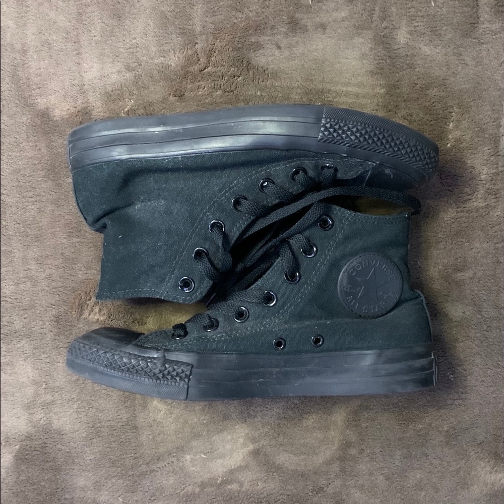 Black High Top Converse